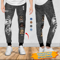 Thumbnail for Custom Dog Mom Dog Dad Jeans Pattern Sweatpants, Best Gift For Dog Lovers Dung- Thuy