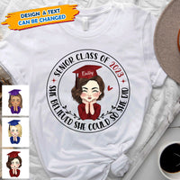 Thumbnail for Personalized Senior 2023 Graduation She Belied She Could Class Of 2023 T-shirt, Grad Gift CustomCat