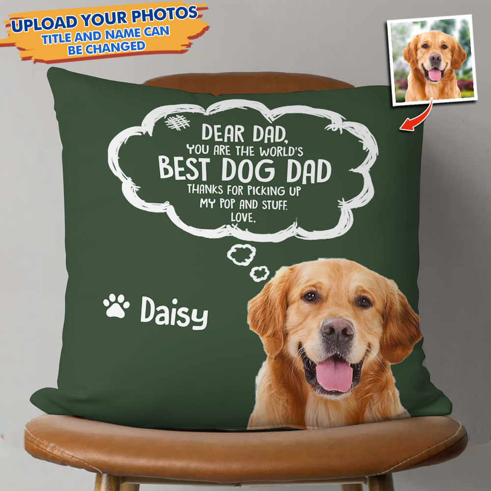 Personalized Custom Face Dog Cat Pillow, Gift For Pet Lovers