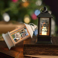 Thumbnail for Custom Keep The Light On Dog Cat Photo Memorial Lantern, Sympathy Gift YHN-YEN