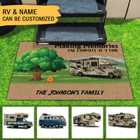 Thumbnail for Making Memories One Campsite At A Time - RVs Doormat For Campers - Jonxifon