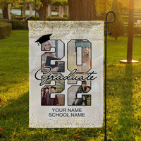 Thumbnail for Graduate 2022 Photos Graduation Garden Flag, Graduation Gift