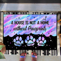 Thumbnail for Hologram Pawprints Pets Personalized Doormat - Jonxifon