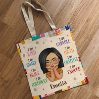 Thumbnail for Personalized Name Girl You Are Tote Bag, Gift For Daughter