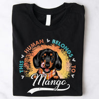 Thumbnail for Personalized Human Belongs To This Dog Fall Vibe T-shirt/ Hoodie CustomCat