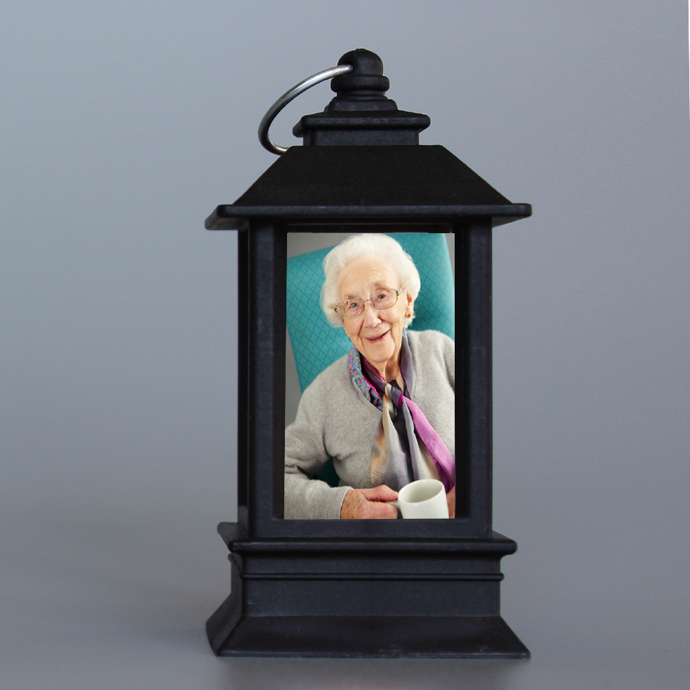 Custom There Are Some Who Bring A Light Photo Memorial Lantern, Sympathy Gift YHN-YEN