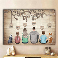 Thumbnail for Personalized Family Tree Poster/Canvas, Decor Gift For Family CHI-THUY