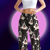 Thumbnail for Custom Multiple Face Photo Family With Pet Pajama Pants, Pet Lover Gift YHN-THUY