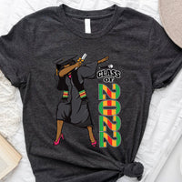 Thumbnail for Dabbing Black Girl Graduation T-Shirt, Graduation Gift