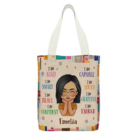 Thumbnail for Personalized Name Girl You Are Tote Bag, Gift For Daughter