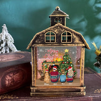 Thumbnail for Personalized House Lantern - Christmas Gift For Family - Merry Christmas Family