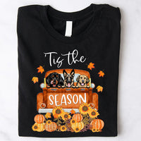 Thumbnail for 'Tis The Season Dog Fall Tshirt, Custom Dog Gift CustomCat