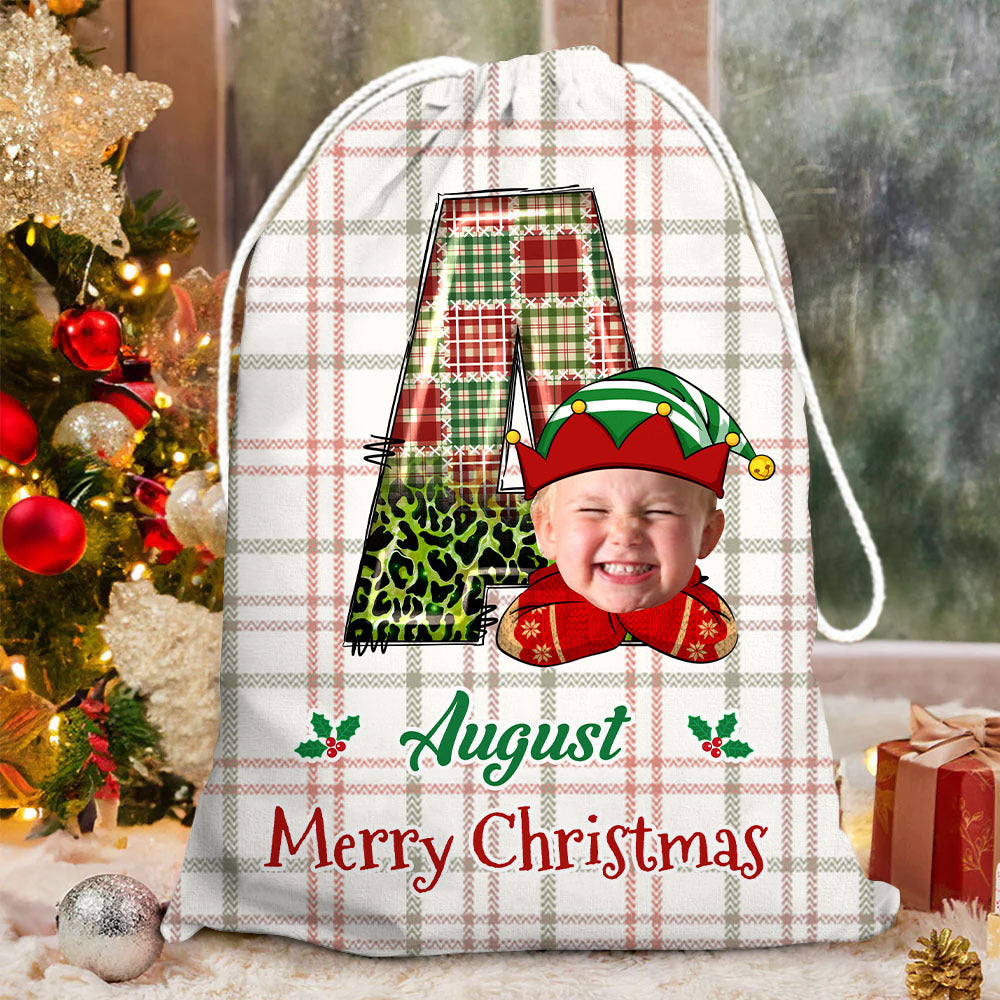 Personalized Santa Sack - Christmas Gift For Family - Christmas Letter With Name