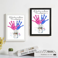 Thumbnail for If Grandmas/Moms Were Flowers Photo Frame, Kids Handprint Keepsake