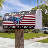 Thumbnail for Eagle America Flag Magnetic Mailbox Cover