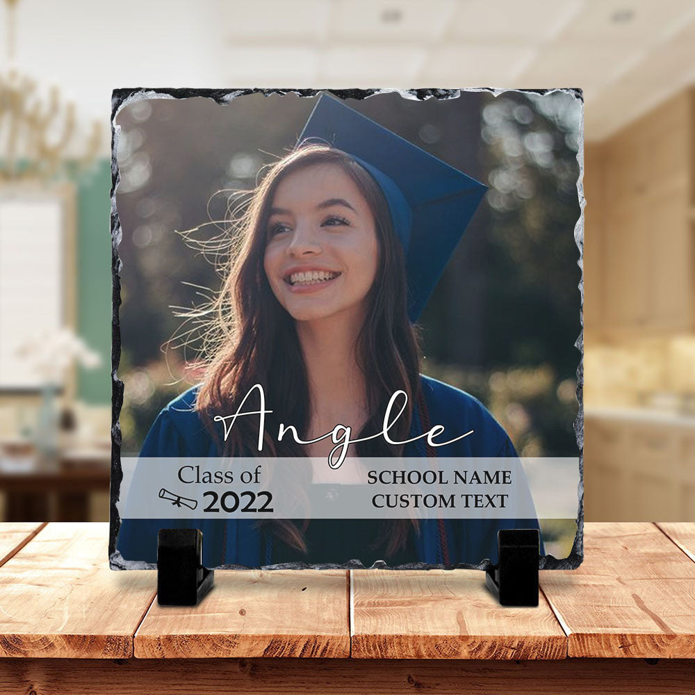 Class Of 2022 Graduation Square Slate Photo