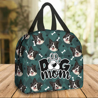 Thumbnail for Upload Pet Image With Name Multicolor Lunch Bag, Gift For Dog Cat Lovers AI