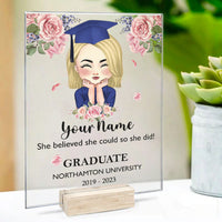 Thumbnail for Personalized Face Senior Class Of 2023, Graduation Acrylic Plaque With Stand AC