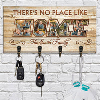 Thumbnail for There's No Place Like Home Personalized Photo Key Hanger, Key Holder