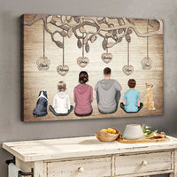 Thumbnail for Personalized Family Tree Poster/Canvas, Decor Gift For Family CHI-THUY