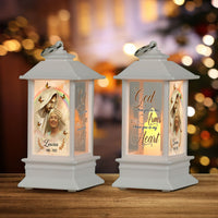 Thumbnail for Personalized God Has You In His Arm I Have You In My Heart Memorial Lantern