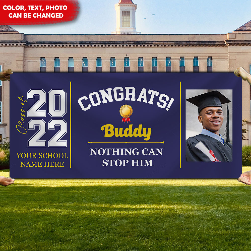 3 Piece Set Graduation Banner, Graduation Gift - Jonxifon