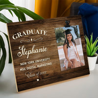 Thumbnail for Personalized Graduation Photo Clip Frame, Graduation Keepsake