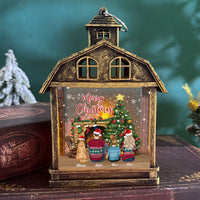 Thumbnail for Personalized House Lantern - Christmas Gift For Family - Merry Christmas Family