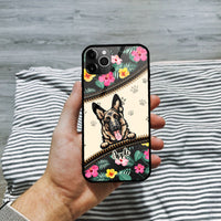 Thumbnail for Flower Dog Breed - Customized Phone Case