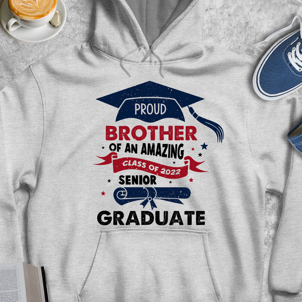 Proud Brother Of An Amazing Class Of 2022 Graduation T-shirt