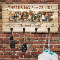 Thumbnail for There's No Place Like Home Personalized Photo Key Hanger, Key Holder