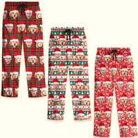 Thumbnail for Custom Christmas With Face Photo Family Pajama Pants, Christmas Gift YHN-THUY