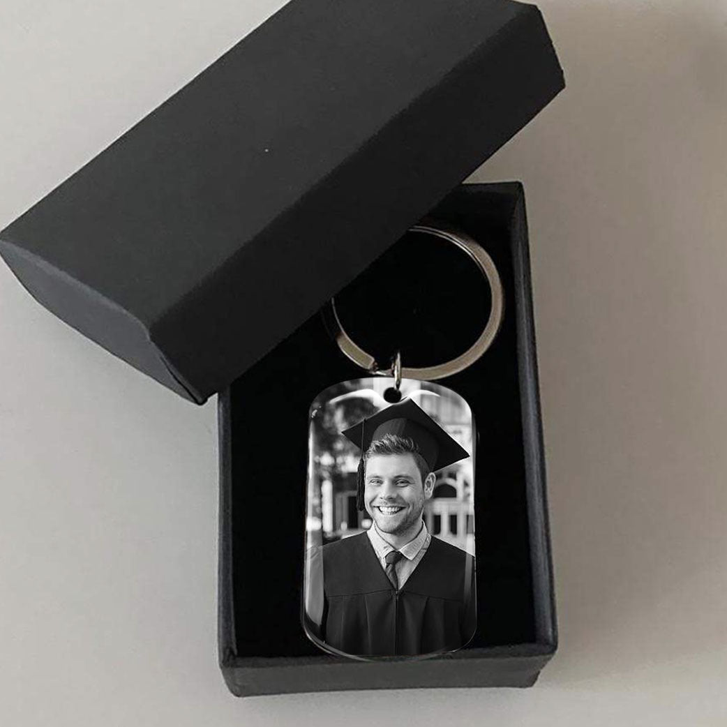 Be Confident Senior 2022 Graduation Metal Keychain