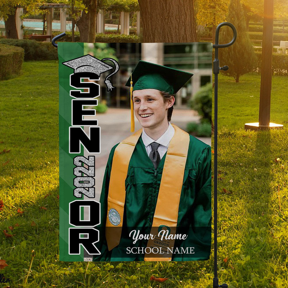 Senior 2022 Graduation Garden Flag, Graduation Gift