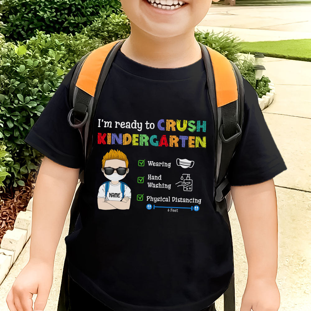 Back To School Guidelines Kid T-Shirt, Custom Kid Tees