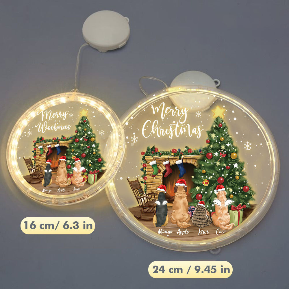 Personalized Led Acrylic Ornament - Christmas Gift For Pet Lovers - Merry Christmas Dog Cat