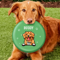 Thumbnail for Custom Dog Cartoon Flying Disc, Gift For Dog Lover, Dog Frisbee