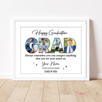 Thumbnail for Custom Happy Graduation Photo Picture Frame, Graduation Gift