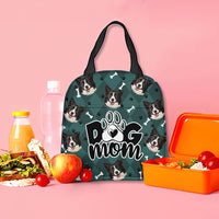 Thumbnail for Upload Pet Image With Name Multicolor Lunch Bag, Gift For Dog Cat Lovers AI