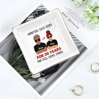 Thumbnail for Annoying Each Other Personalized Love Couple Ring Dish, Tray Gift For Husband And Wife CHI-THUY