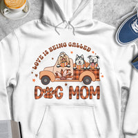 Thumbnail for Personalized Love Is Being Called Dog Mom Fall Vibe T-shirt, DIY Dog Gift ChiThuy