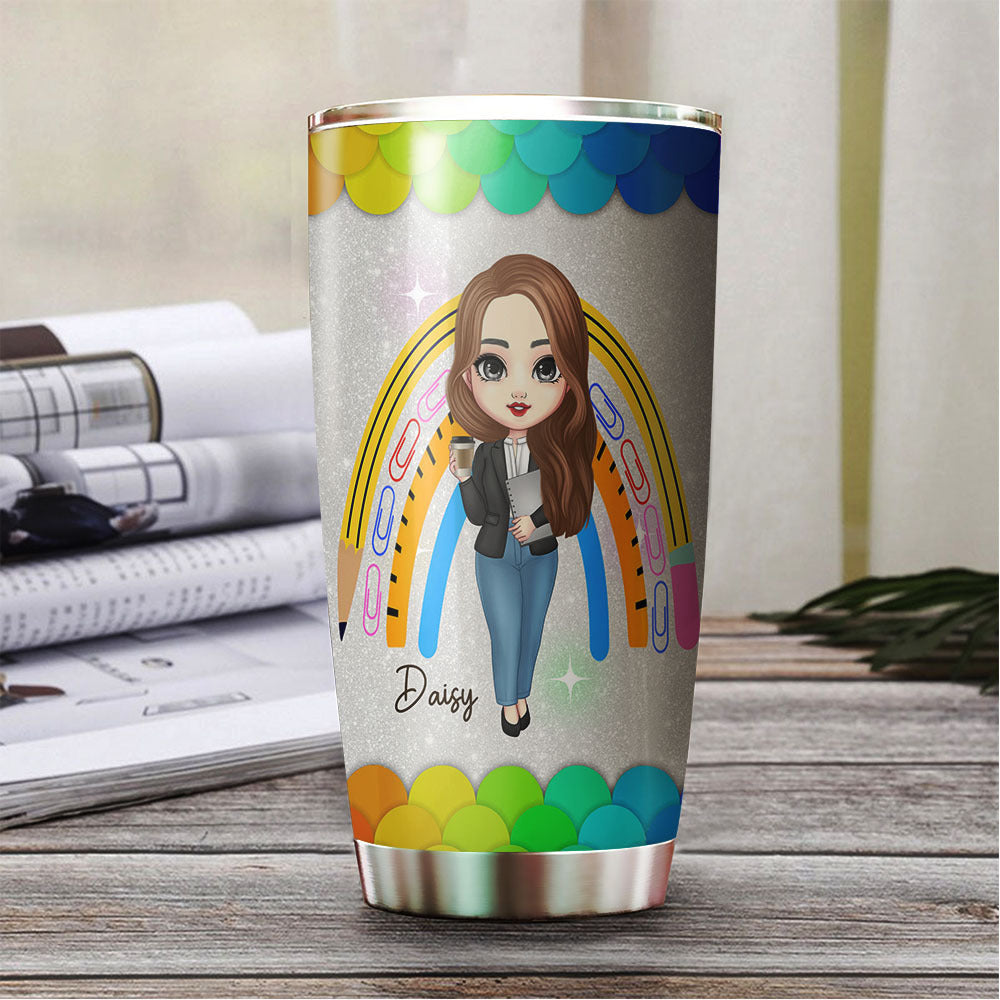 I Can Change The World Teacher Tumbler, Best Gift For Back To School