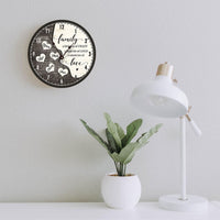 Thumbnail for Personalized Family A Whole Of Love Wall Wooden Clock, Gift For Family CHI-THUY