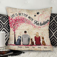 Thumbnail for Personalized You & Me And The Dogs Couple Pillow, Dog Lovers Gifts, Couple Gifts, LGBT Couple Dung-Thuy