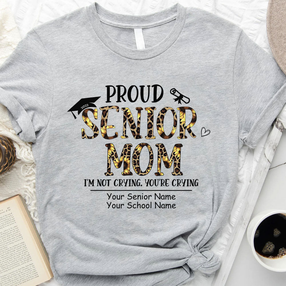 Proud Senior Mom/Grandma Graduate Shirt, Graduation T-shirt