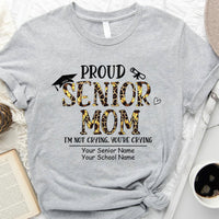 Thumbnail for Proud Senior Mom/Grandma Graduate Shirt, Graduation T-shirt