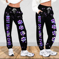 Thumbnail for Custom Hologram Dog Mom Dog Dad Sweatpants, Best Gift For Dog Lovers Dung- Thuy