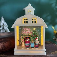 Thumbnail for Personalized House Lantern - Christmas Gift For Family - Merry Christmas Family