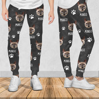 Thumbnail for Upload Pet Image With Name Multicolor Sweatpants, Custom Gift For Men and Women Dung- Yen