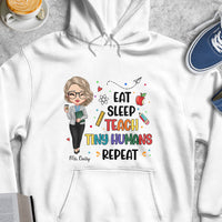 Thumbnail for Teach Tiny Humans Teacher Tshirt, Back To School Gift